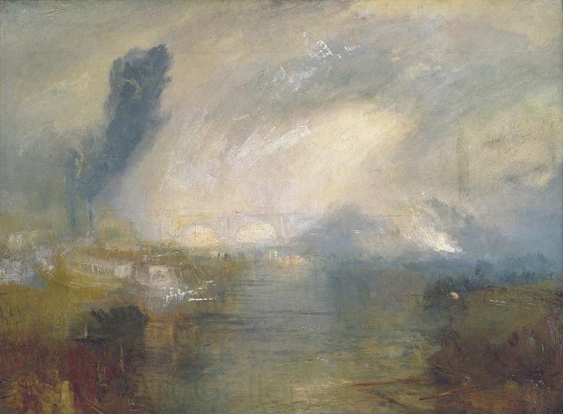 Joseph Mallord William Turner The Thames above Waterloo Bridge Germany oil painting art